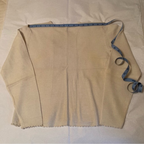 Vintage Cable Pointelle Sweater - Picture 4 of 8